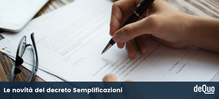 decreto semplificazioni