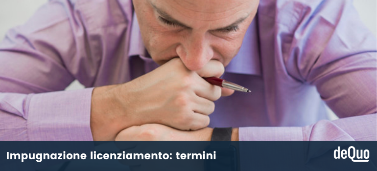 impugnazione licenziamento