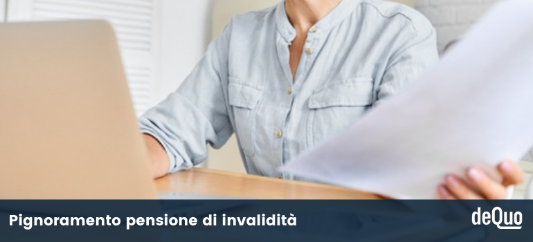 pignoramento pensione di invalidità