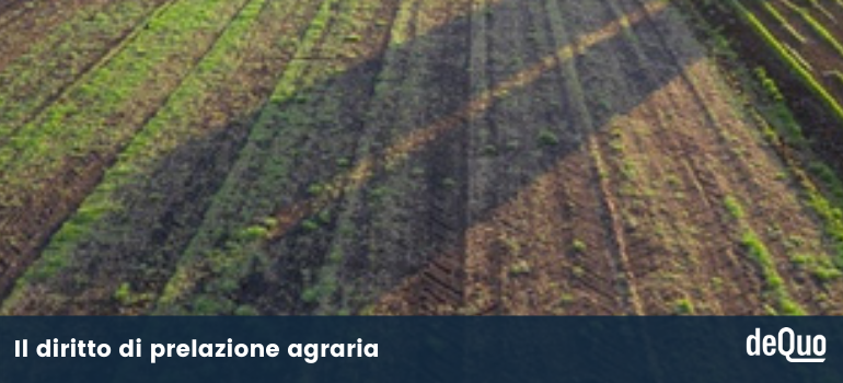 prelazione agraria