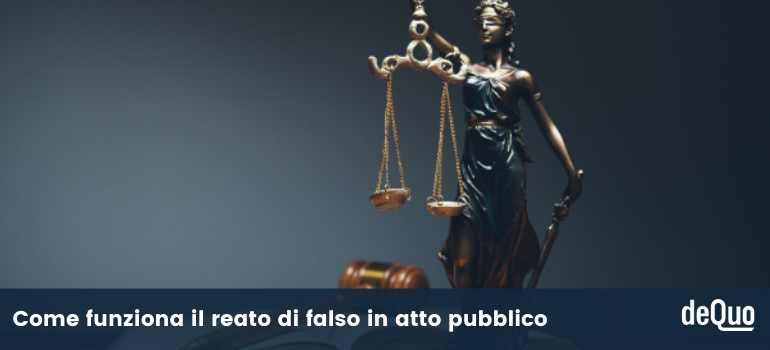 reato di falso in atto pubblico