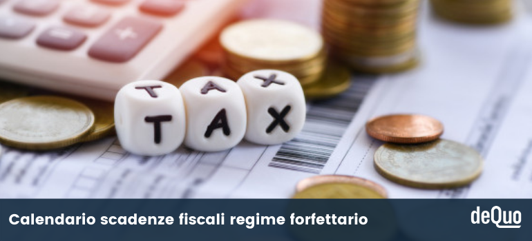 scadenze fiscali regime forfettario