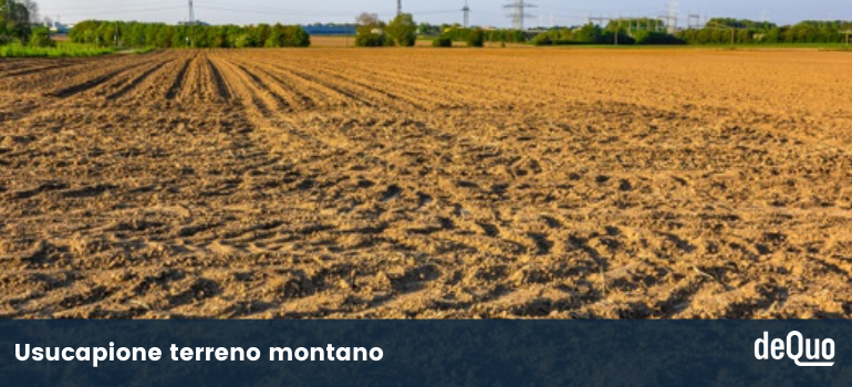 usucapione terreno