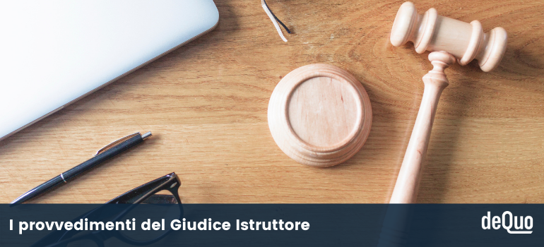 giudice istruttore