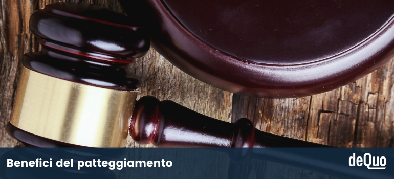 patteggiamento vantaggi