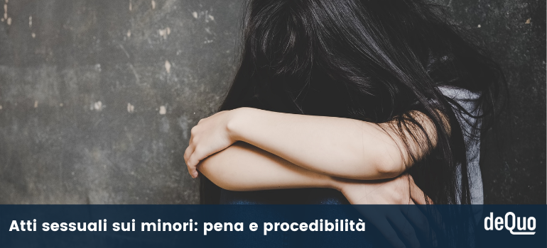 violenza sessuale contro i minorenni