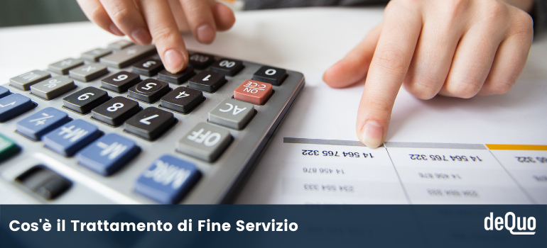 trattamento di fine servizio