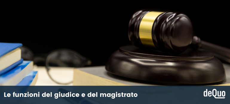 differenza tra giudice e magistrato