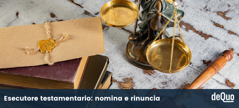 esecutore testamentario