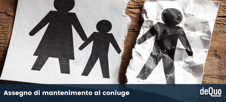 assegno di mantenimento al coniuge 