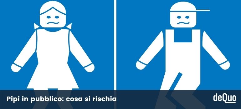 pipì in pubblico