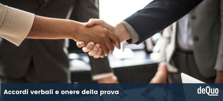 accordi verbali