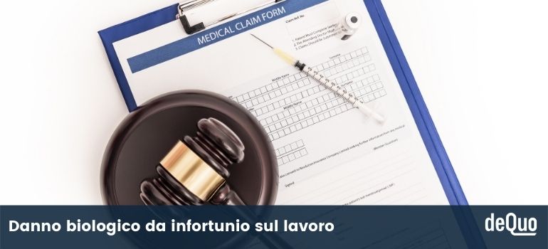 danno biologico da infortunio sul lavoro