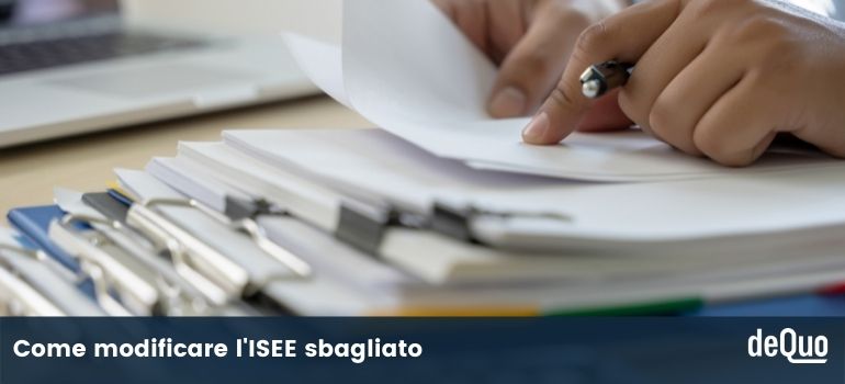 ISEE sbagliato