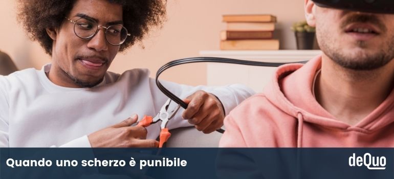 scherzo punibile