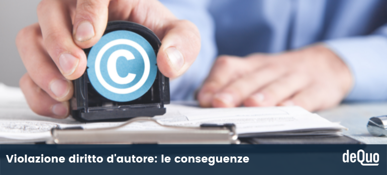 violazione diritto autore