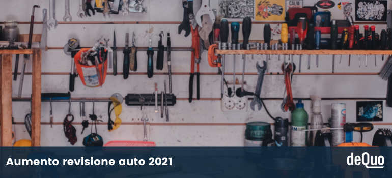 aumento revisione auto 2021
