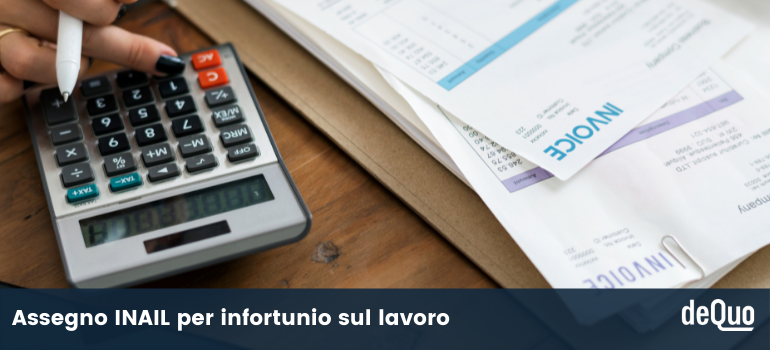 assegno inail infortunio quando arriva